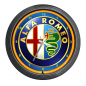 Neonuhr Alfa Romeo